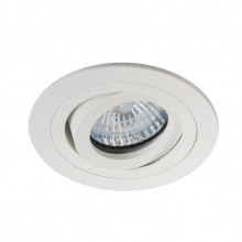 ВСТРАИВАЕМЫЙ СОСТАВНОЙ СВЕТИЛЬНИК "INTERNO 16" ROUND WHITE (РАМКА + ЦОКОЛЬ)