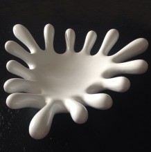 ЧАША КЕРАМИЧЕСКАЯ "BLOT" WHITE