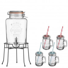 НАБОР ИЗ 5-ТИ ПРЕДМЕТОВ ДЛЯ НАПИТКОВ "KILNER"