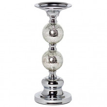 ПОДСВЕЧНИК МЕТАЛЛИЧЕСКИЙ "MIRROR BALL" 26 СМ