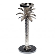 ПОДСВЕЧНИК "PALM TREE" CHROME H410