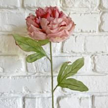 ИСКУССТВЕННЫЙ ПИОН МАЯ БЛЕДНО-РОЗОВЫЙ