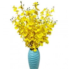 ИСКУССТВЕННАЯ КУСТОВАЯ ОРХИДЕЯ "YELLOW"