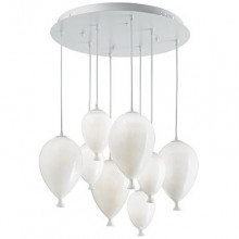 ПОТОЛОЧНЫЙ СВЕТИЛЬНИК "CLOWN" 8 BIANCO