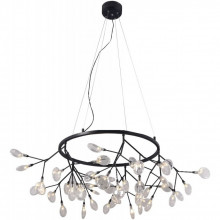 ПОДВЕСНАЯ ЛЮСТРА "EVITA" SP45 D1050 BLACK/TRANSPARENT