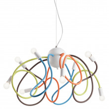 ПОДВЕСНАЯ ЛЮСТРА "MULTIFLEX" 8 COLOR