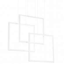 ПОДВЕСНОЙ СВЕТИЛЬНИК СО ВСТРОЕННЫМИ СВЕТОДИОДАМИ "FRAME QUADRATO" BIANCO