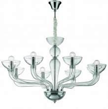 ЛЮСТРА "CASANOVA" 8 TRASPARENTE