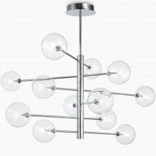 ПОДВЕСНАЯ ЛЮСТРА "EQUINOXE" SP12 CROMO