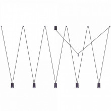 ПОДВЕСНОЙ СВЕТИЛЬНИК "MORE EYE" 5 BLACK
