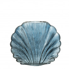 Ваза "Seashell blue" h170
