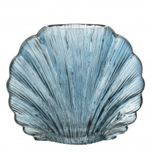 Ваза "Seashell blue" h210