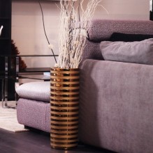 ВАЗА КЕРАМИЧЕСКАЯ "PALERMO" GOLD MEDIUM H600
