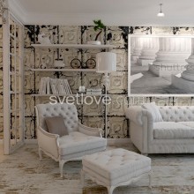 ЧАСТНЫЙ ИНТЕРЬЕР. КВАРТИРА В Г.САНКТ-ПЕТЕРБУРГ, 2-КОМН., 61 КВ.М.