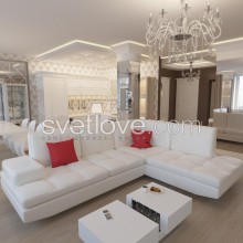 ЧАСТНЫЙ ИНТЕРЬЕР КВАРТИРЫ 4-КОМН., 92 КВ.М.