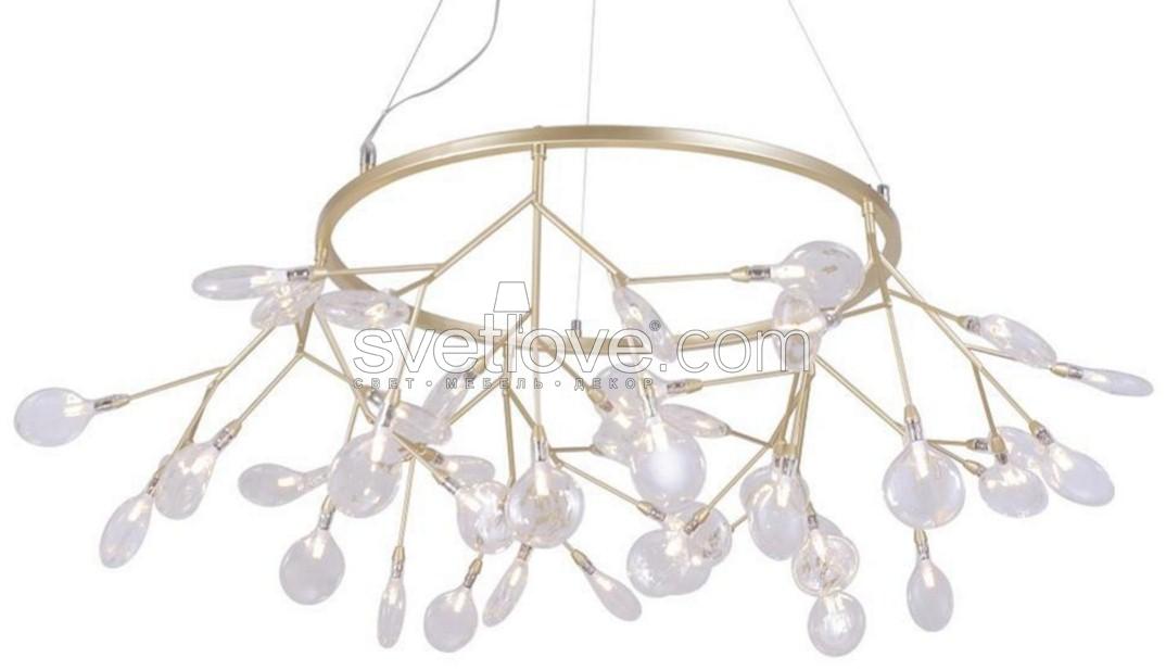 ПОДВЕСНАЯ ЛЮСТРА "EVITA" SP45 D1050 GOLD/TRANSPARENT