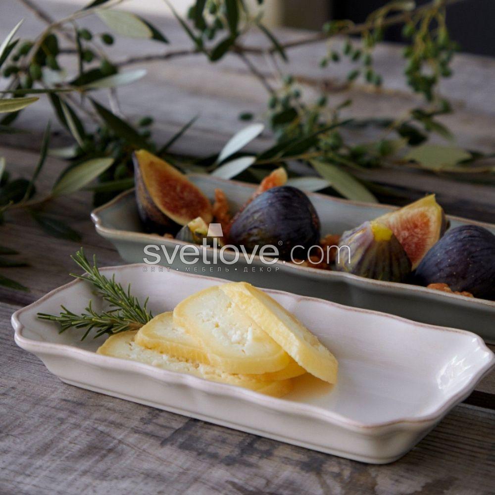 БЛЮДО ПРЯМОУГОЛЬНОЕ "ALENTEJO" (31 СМ.) WHITE