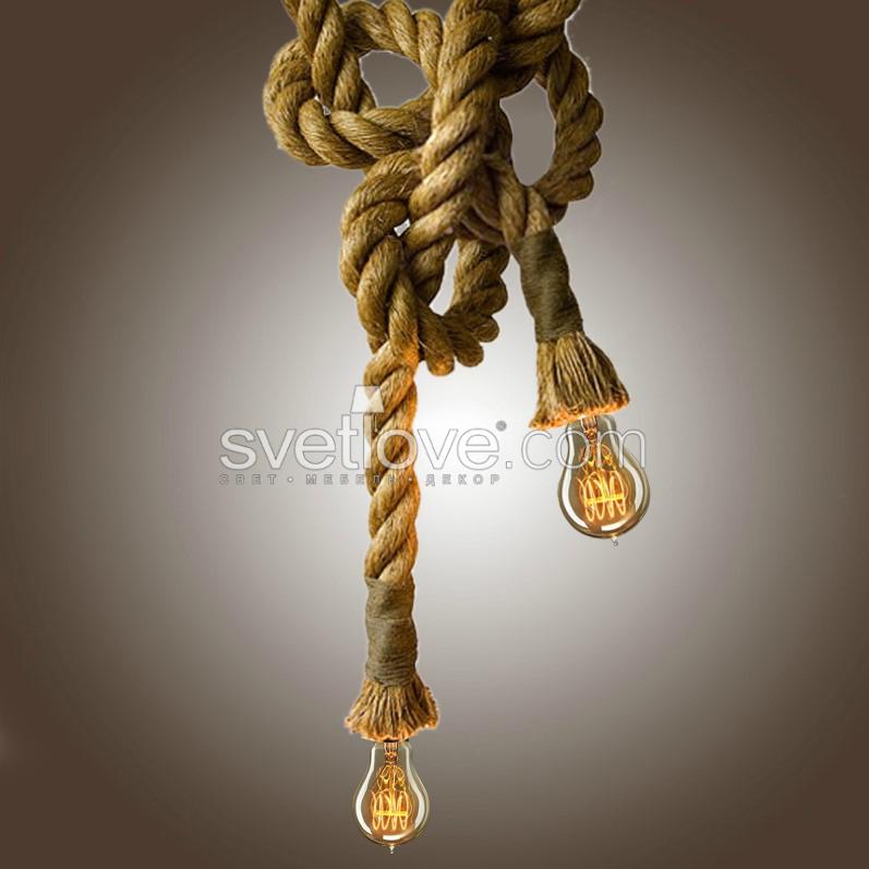 ПОДВЕСНОЙ СВЕТИЛЬНИК "ROPE ONE" ST64 TWISTED