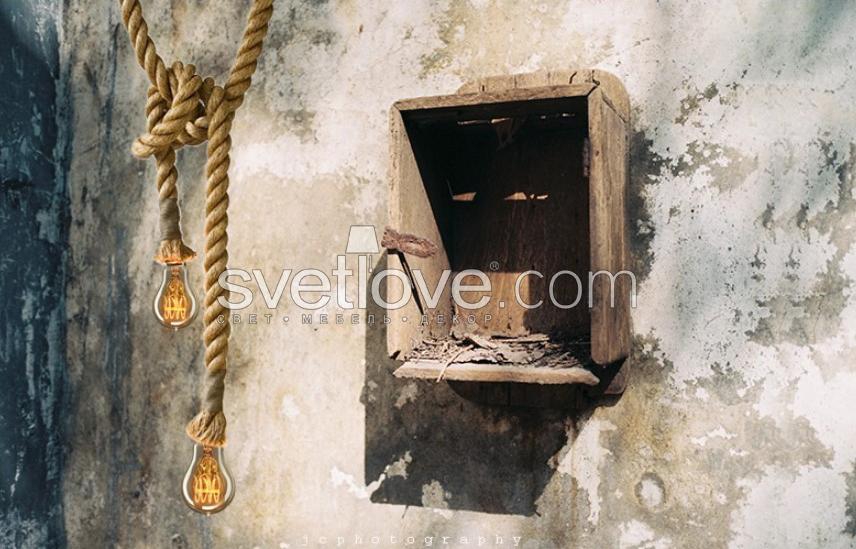 ПОДВЕСНОЙ СВЕТИЛЬНИК "ROPE ONE" ST64 TWISTED