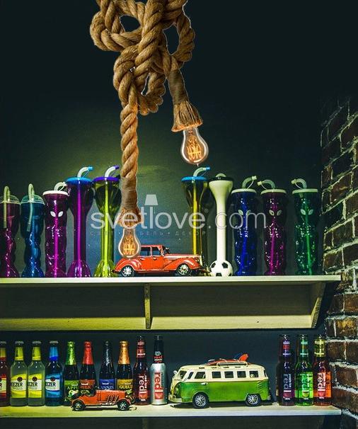 ПОДВЕСНОЙ СВЕТИЛЬНИК "ROPE ONE" ST64 TWISTED