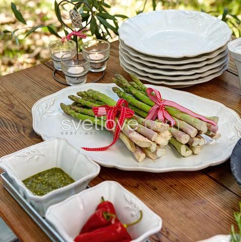 ТАРЕЛКА "ALENTEJO" 1 (21 СМ) WHITE