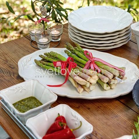 ТАРЕЛКА "ALENTEJO" 1 (27 СМ) WHITE