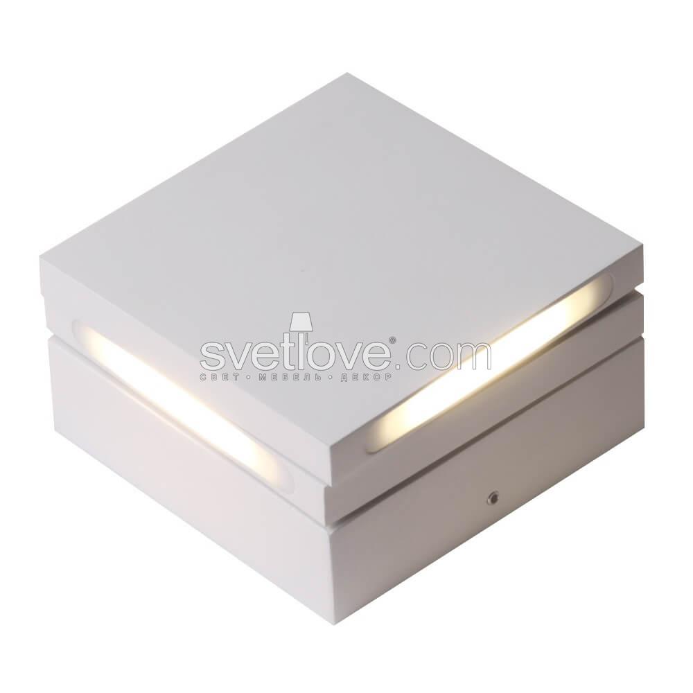 НАСТЕННЫЙ СВЕТИЛЬНИК СО ВСТРОЕННЫМИ СВЕТОДИОДАМИ "CLT 026W" WH 12W (4000K)