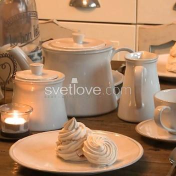 ТАРЕЛКА "FRISO" (34 СМ) WHITE