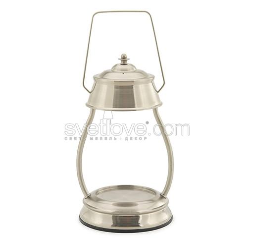 ЭЛЕКТРИЧЕСКИЙ ФОНАРЬ "УРАГАН" ШЛИФОВАННЫЙ НИКЕЛЬ / BRUSHED NICKEL