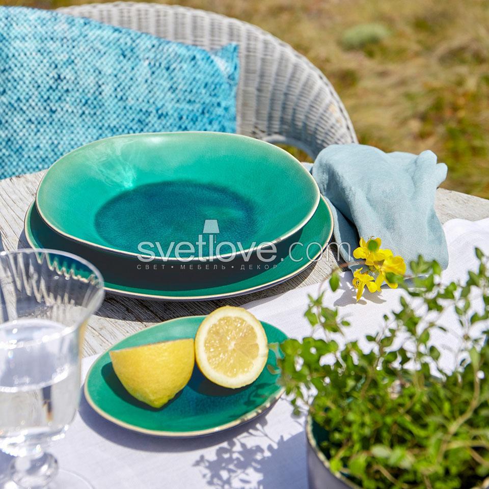 ТАРЕЛКА ГЛУБОКАЯ "RIVIERA" (25,5 СМ) AZUR