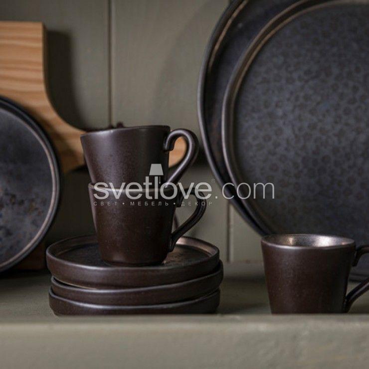 КРУЖКА "LAGOA" (310 МЛ) DARK BROWN