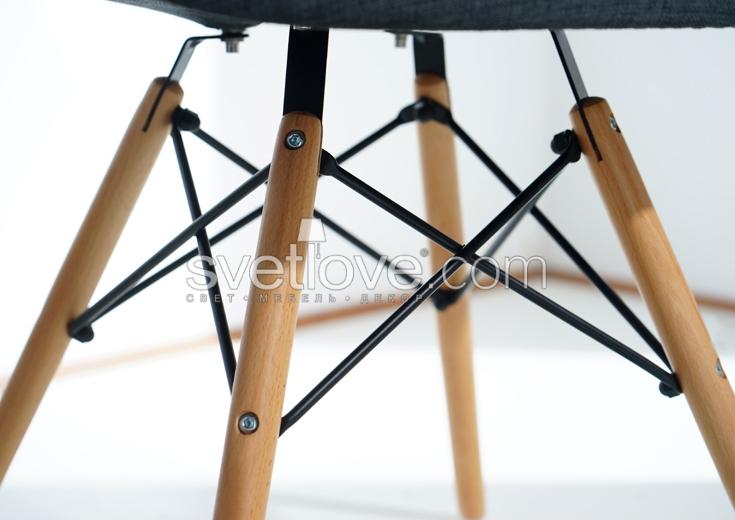 ПОЛУКРЕСЛО "EAMES DAW" FULL FABRIC BROWN