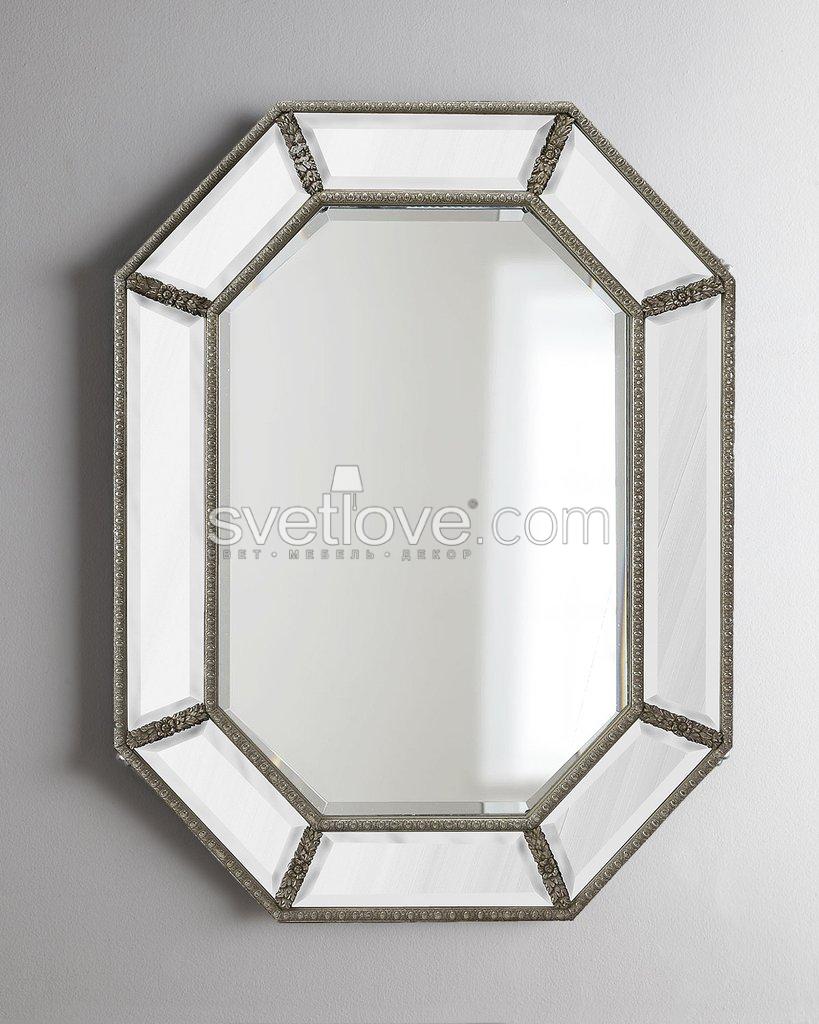 ЗЕРКАЛО "NEWPORT" FLORENTINE SILVER