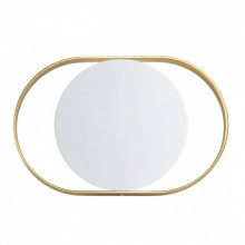 НАСТЕННЫЙ СВЕТИЛЬНИК "HIGHTECH MONDY" WHITE/GOLD 7W (3000K, 480Lm)