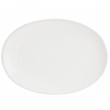БЛЮДО ОВАЛЬНОЕ "FRISO" (40 СМ) WHITE