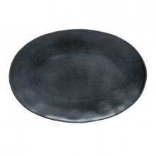 БЛЮДО ОВАЛЬНОЕ "LIVIA" (45 СМ.) BLACK