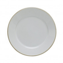 ТАРЕЛКА КРУГЛАЯ "LUZIA" (23 СМ.) WHITE