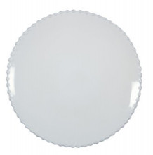 ТАРЕЛКА ПЛОСКАЯ "PEARL" (22 СМ.) WHITE