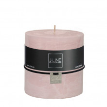 СВЕЧА ДЕКОРАТИВНАЯ "PINK POWDER" 10*10 СМ, 80 ЧАСОВ ГОРЕНИЯ