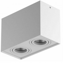 НАКЛАДНОЙ ТОЧЕЧНЫЙ СВЕТИЛЬНИК "RETTANGO" 2X WHITE