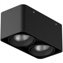 НАКЛАДНОЙ ТОЧЕЧНЫЙ СВЕТИЛЬНИК СО ВСТРОЕННЫМИ СВЕТОДИОДАМИ "MONOCCO" X2 BL 20W (3000K)
