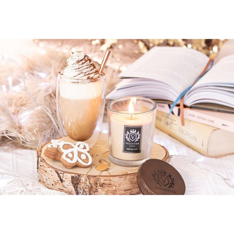 АРОМАТИЧЕСКАЯ СВЕЧА CAFÉ AU LAIT / КОФЕ СО СЛИВКАМИ, 515 ГР.