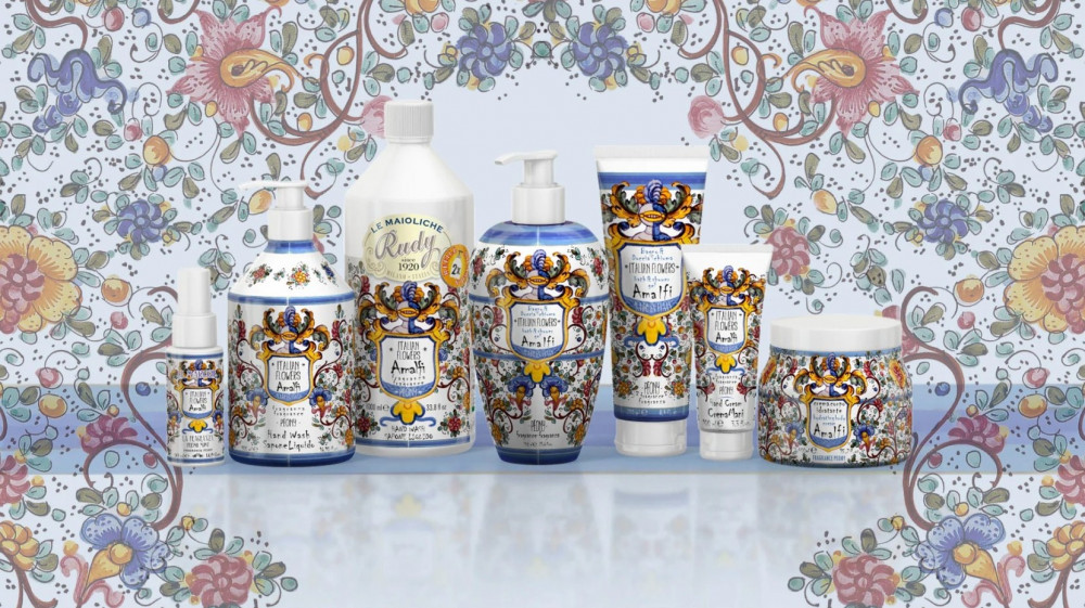 ГЕЛЬ ДЛЯ ДУША И ВАННЫ AMALFI PEONY / ПИОН АМАЛЬФИ 700МЛ.