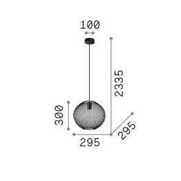 Подвес "Net" BK D290