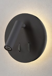 НАСТЕННЫЙ СВЕТИЛЬНИК СО ВСТРОЕННЫМИ СВЕТОДИОДАМИ "CLT 223W" BL 3W/6W/9W (3000K)