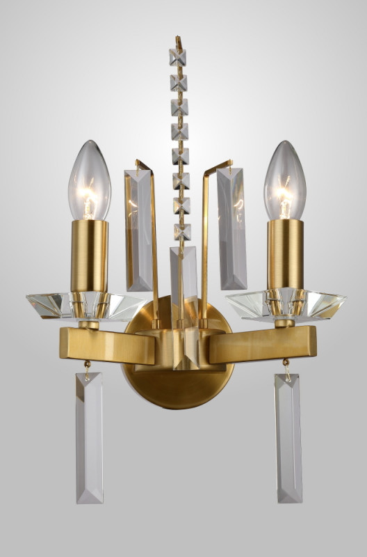 НАСТЕННЫЙ СВЕТИЛЬНИК "MARRON" BRASS