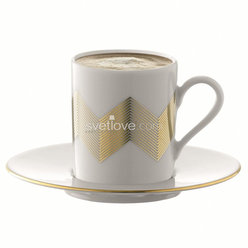 НАБОР КОФЕЙНЫХ ПАР "SIGNATURE CHEVRON", 100 МЛ, 4 ШТ.