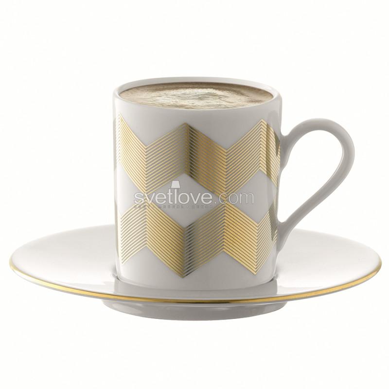 НАБОР КОФЕЙНЫХ ПАР "SIGNATURE CHEVRON", 100 МЛ, 4 ШТ.